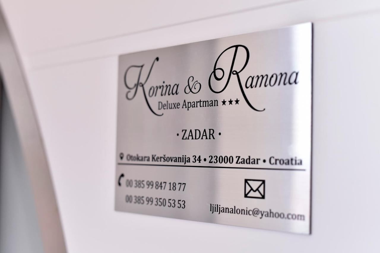 Deluxe Apartman Korina & Ramona Zadar Buitenkant foto